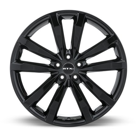 Rtx Alloy Wheel, Whitley 18x8 5x108 ET35 CB63.4 Gloss Black 082365